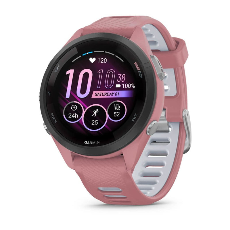 Garmin Forerunner 265S 2,79CM (1.1) Amoled 42MM Digital Black Pink Wi-Fi GPS (satélite)