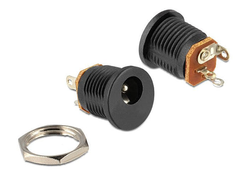Delock Installation Socket DC 2.1 X 5.5MM — image 1