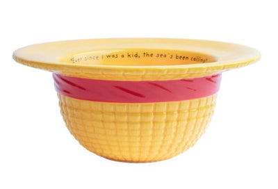 Bowl 3D Sombrero Paja Monkey D. Luffy – One Piece — image 1