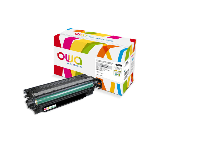 Toner Compatible Owa HP CE250X, Canon 723H (105000 Páginas) Black