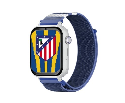 Savefamily Watch Smart Kids Savewatch Plus Edition Atletico Madrid With GPS And Llamada - Strap Fabric Blue