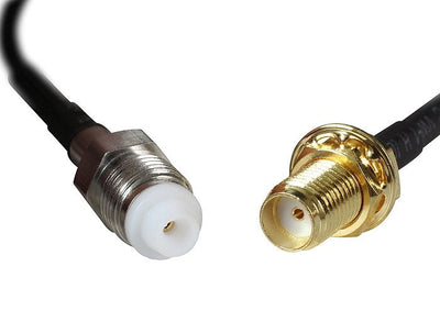 Delock Cable Antenna Sma Female Am Einbau Fme Female 200MM — image 1