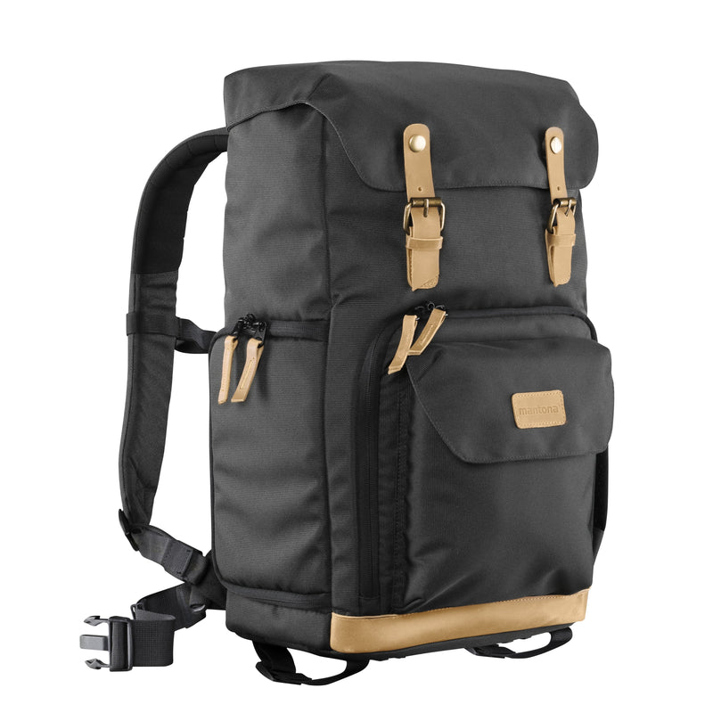 Mantona 21343 Case Type Backpack Black Green