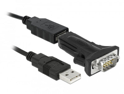 Delock Adapter USB 2.0 Type a Connector Male a 1 X Serie RS-422 485 DB9 — image 1