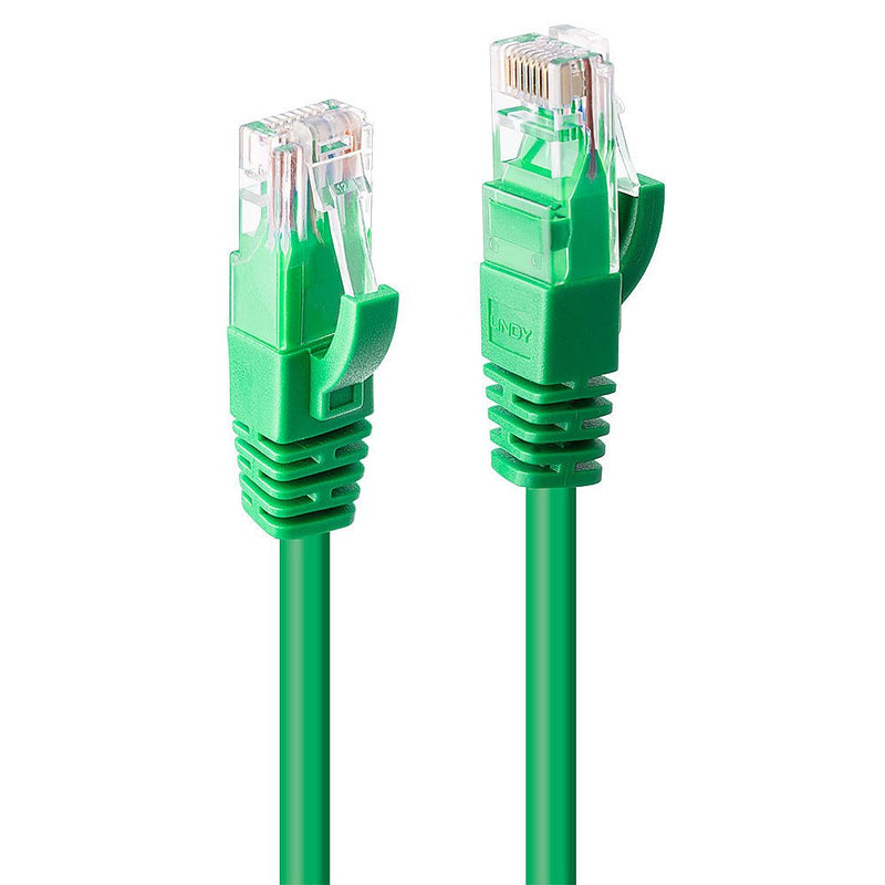 Lindy Network Cable CAT.6 U/UTP Green 1.00M