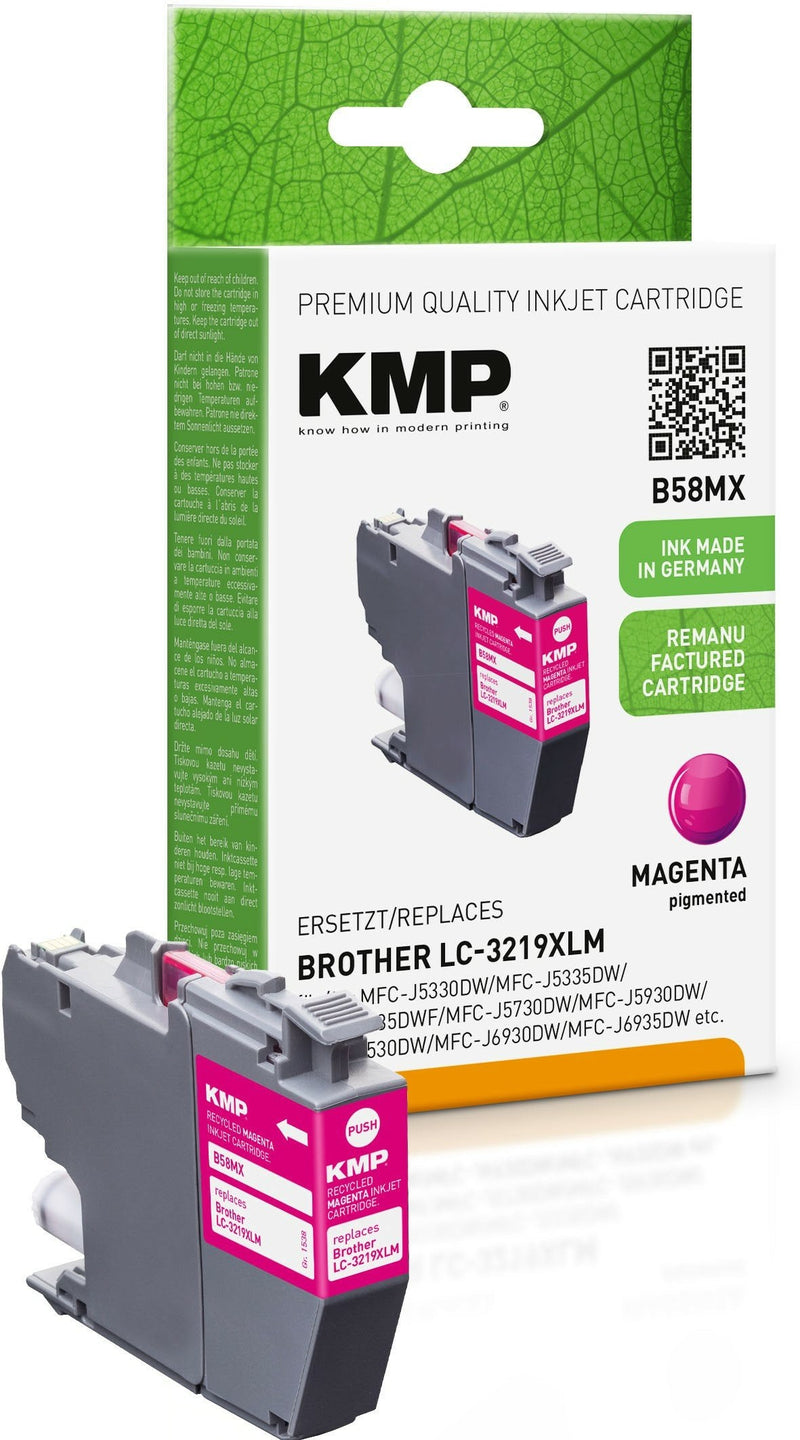 Ink Kmp Brother LC3219XLM Magenta 1500 S. B58MX Refilled