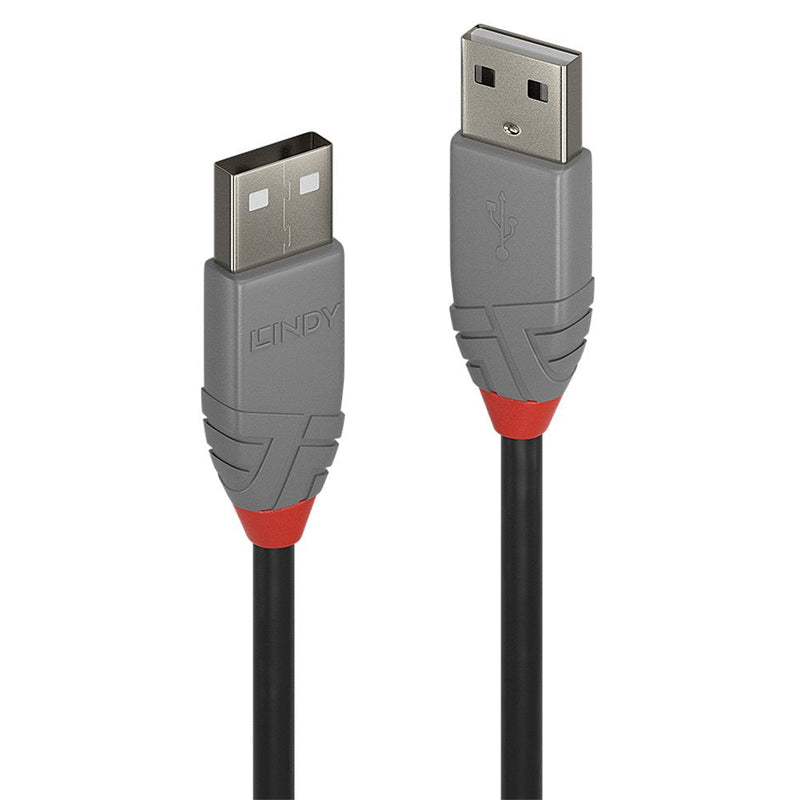 Lindy USB 2.0 Cable Typ a/a Anthra Line M/M 0.5M