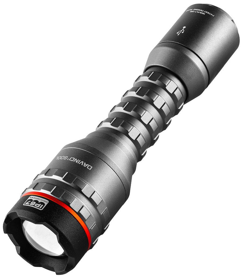 Linterna LED Davinci 800 Rechargeable