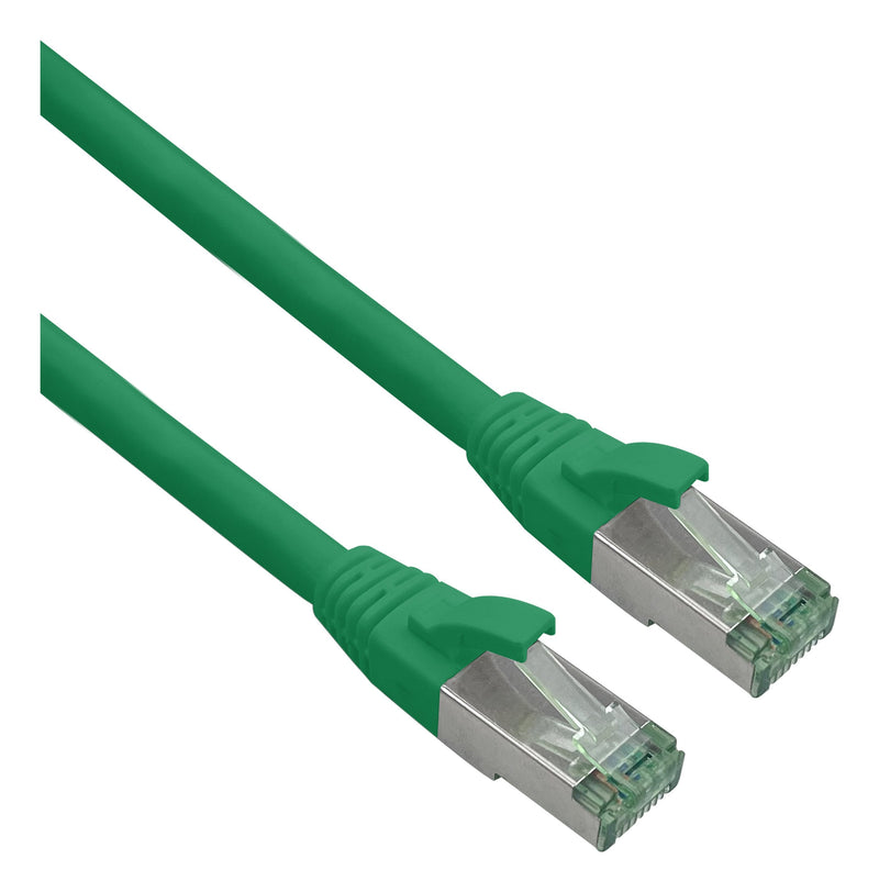 Helos Grs Certificado CAT.6A Network Cable With CAT.7 Rohkabel Tpe Green 3,0M