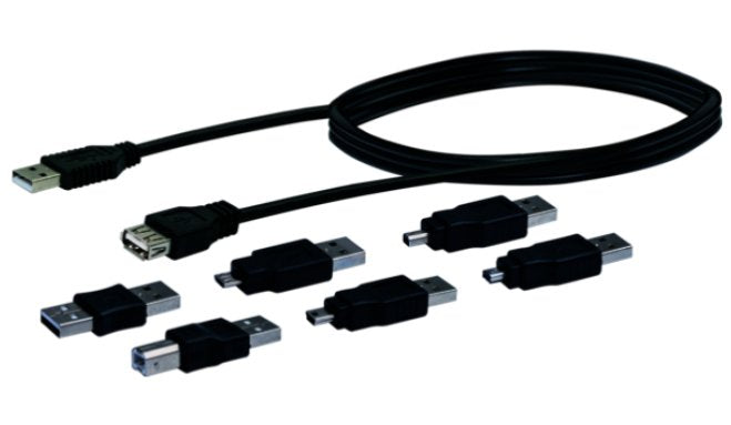 Schwaiger CAUSET531 USB Cable 2.0 USB a Black