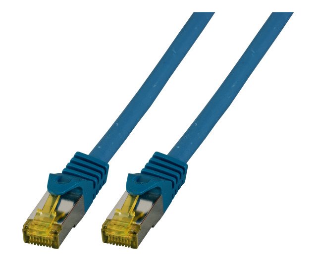 EFB Elektronik MK7001.0,25BL Network Cable 0,25M CAT.6A S/FTP (s-STP) Blue