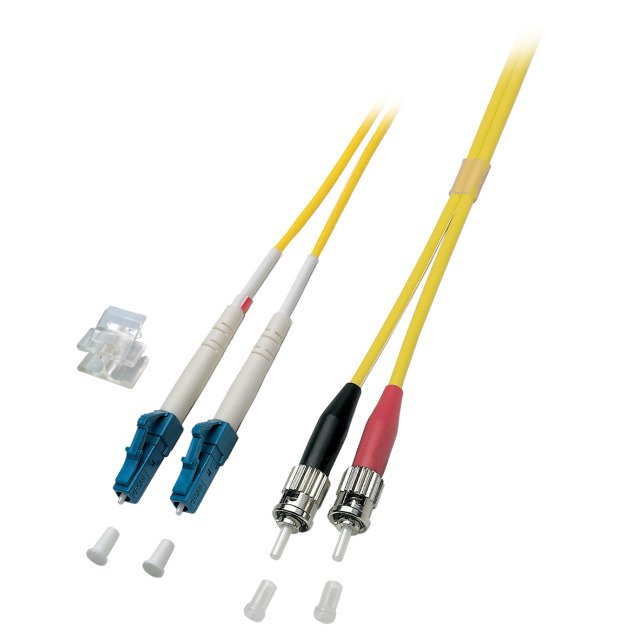 Efb Duplex Network Cable Lc-st OS2 G652D 7,5M Lszh 2MM Yellow