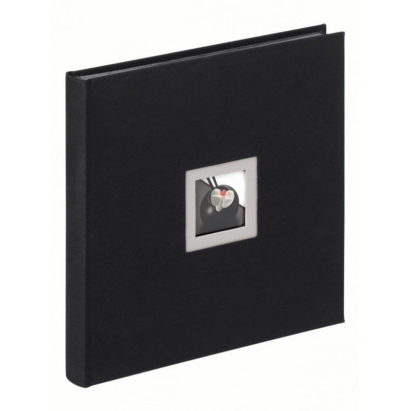Walther Album Black & White 30X30 Bookbound Black FA217B