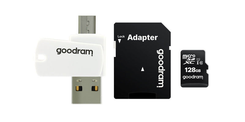 Goodram Memory Flash M1A4-1280R12 128GB Microsdhc Clase 10 Uhs-i