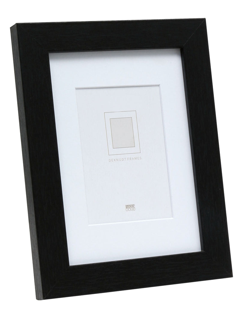 Deknudt S66KF2 P1 30X45 Wood Black W. Passepartout