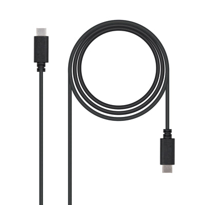 USB Cable 2.0 3A, Type USB-C/M-usb-c/M Black 2.0M — image 1