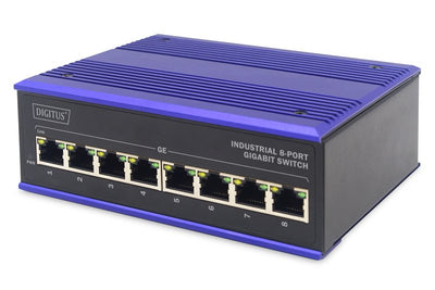 Digitus Switch Industrial 8 Ports Gigabit Rango Temperatura Extendido — image 1