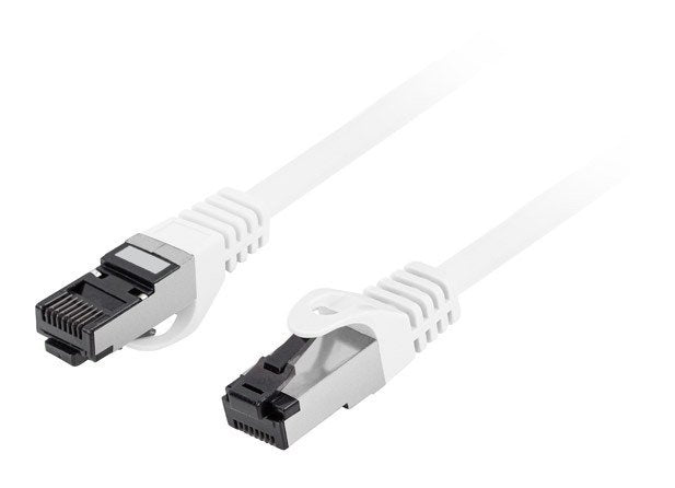 Lanberg Network Cable CAT.8 1 S FTP Lszh Cu 1.5M White Fluke Passed