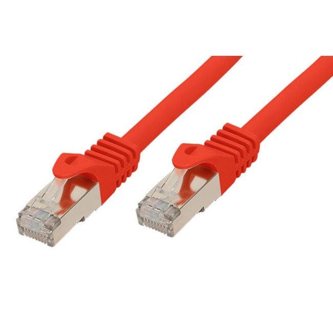 S-conn CAT.7 S/FTP 7.5M Network Cable Red 7,5M CAT.7 S/FTP (s-STP)