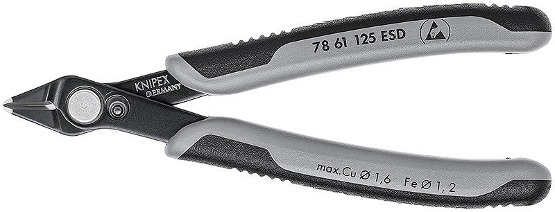 Knipex Electronic Super Knips Esd, 78 61125 Esd, Pinzas Electrónica 7861125ESD