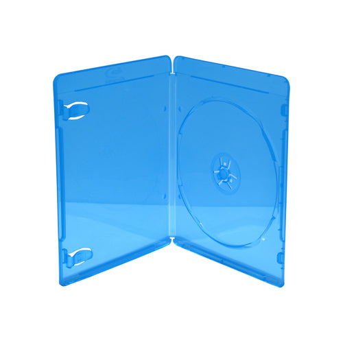 Mediarange BOX39-50 Case For Drives Ópticos Case Plastic Blu-ray 1 Drives Blue Transparent 50 Units — image 1
