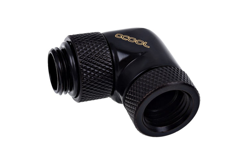 Alphacool Racor 90º Eiszapfen Angled Deep Black