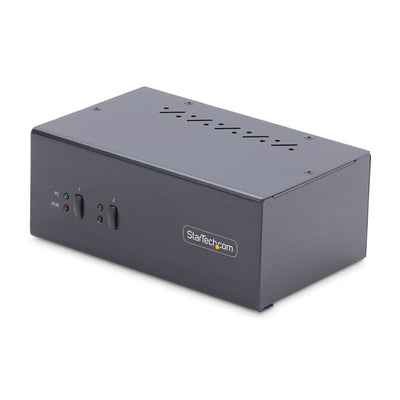 StarTech Switch KVM 2 Ports DisplayPort 2 Monitores 4K60HZ — image 1