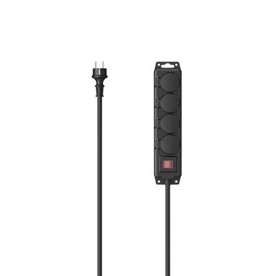 Hama Power Strip Plugs With Switch 4M — image 1