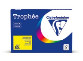 Clairefontaine Paper Copia Trophé And Yellow Din A4 80G Qm 500 Hojas