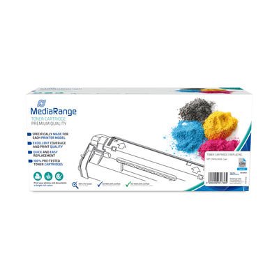 Mediarange Toner HP CF411X 410X With Chip Cyan