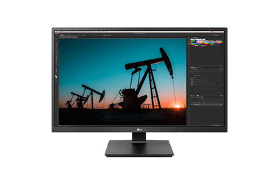 LG Monitor 27 27BN55UP-B UHD DP HDMI Black IPS 16:9 — image 1
