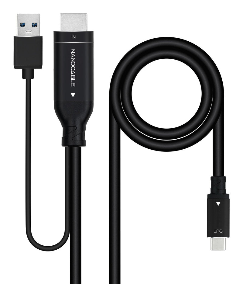 Cable Converter HDMI a Usb-c, HDMI/M-usb-c/M 1.8M