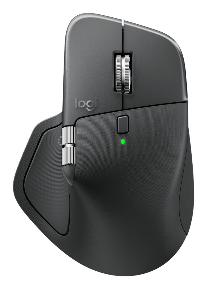 Logitech Mouse Mx Master 4 Wireless 8000 DPI Graphite 8 Buttons Rechargeable