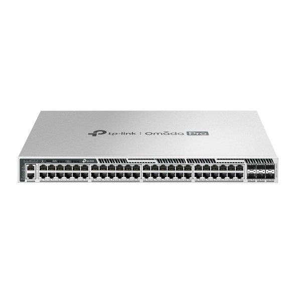 TP-Link Omada Pro 48-PORT Gigabit Stackable L3 Managed PoE + Switch With 6 10G Slots