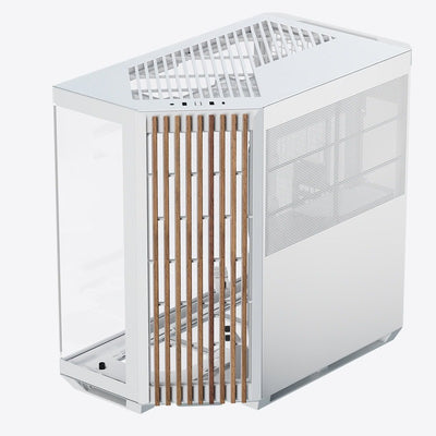 Apnx PC Case V1-W-WT-V1 White/Wood Glass Tempered X 2 APCM-VI01103.21 — image 1