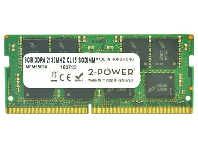 2-POWER Memory SODIMM 8GB DDR4 2133MHZ CL15 SODIMM 2P-KCP421SS8/8 — image 1