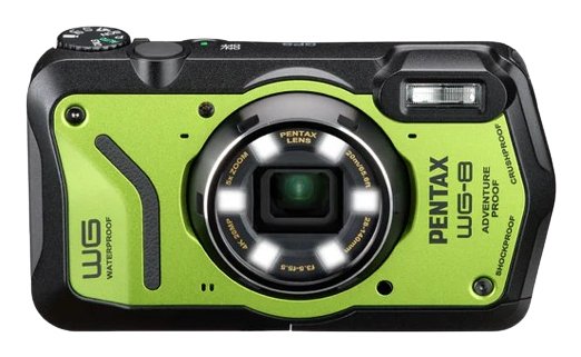 Pentax WG-8 1/2.3 Camera Compacta 20 MP Cmos Green