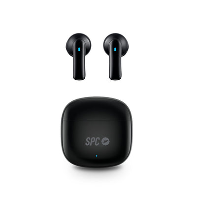 Spc Headphones Bluetooth Zion 2 Play With Case Charging Battery Life 7H Stick Short 30MM Black — image 1