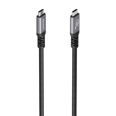 Aisens USB Cable 3.2 Type-c A107-0990 USB Type-c Male USB Type-c Male Up To 100W 10Gbps 5M Black — image 1