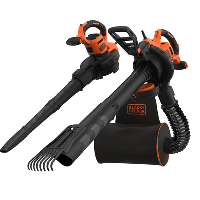 Black + Decker Soplador BEBLV301-QS Hoja 3000W, Vacuum Cleaner/Soplador Black/Orange Soplador Backpack 206 Kmh — image 1