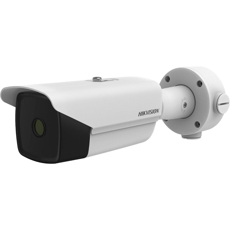 Hikvision Camera Thermal IP Bullet 35MM 384X288 IP67 12/24V/PoE. Medición Temperatura, Audio, Alarm
