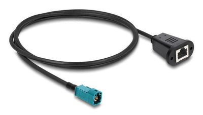 Delock Cable Hsd Z Connector Male a RJ45 Connector Female 1M — image 1
