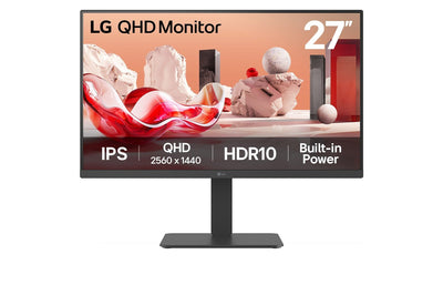 LG Monitor 27 27BA45QB-B Business QHD IPS Black — image 1