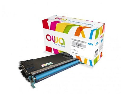 Toner Owa Compatible With Lexmark C748H2CG Cyan (10.000 S.) — image 1