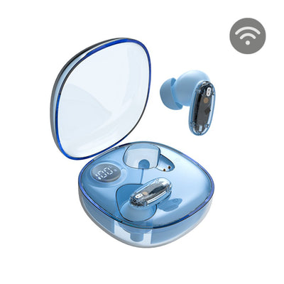Mars Gaming Headphones Bluetooth MHIB2 With Case Charging Battery Life 7H Azules — image 1