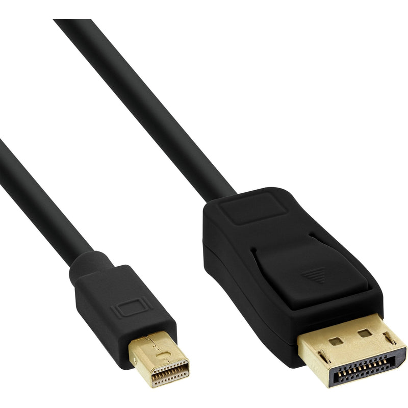 Inline Cable Mini DisplayPort a DisplayPort Black 2M