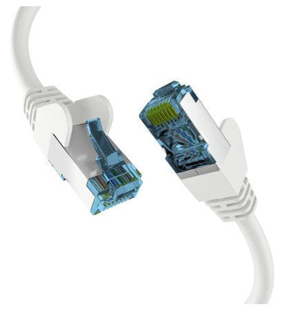 Efb RJ45 Network Cable With CAT.7 Rohcable White 5M — image 1