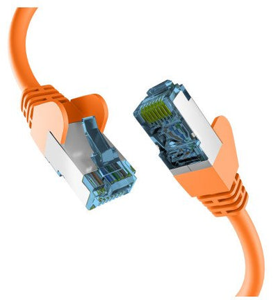 Efb RJ45 Network Cable With CAT.7 Rohcable Orange 10M — image 1