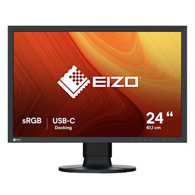 Eizo Monitor LED 24.1 CS2400R 16:10 HDMI + DP + USB-C IPS Black Venta — image 1