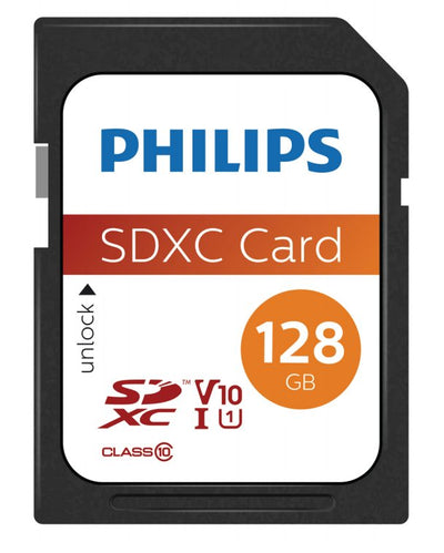 Philips FM12SD55B/00 Memory Flash 128GB Sdxc Clase 10 Uhs-i — image 1